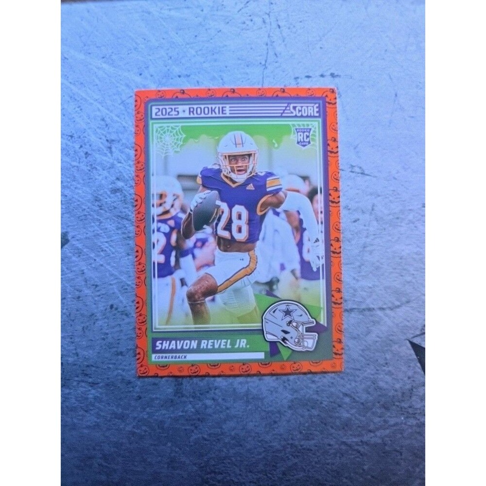 Shavon Revel Jr. Rookie RC 2025 Score A Treat Football Card #91 Dallas Cowboys